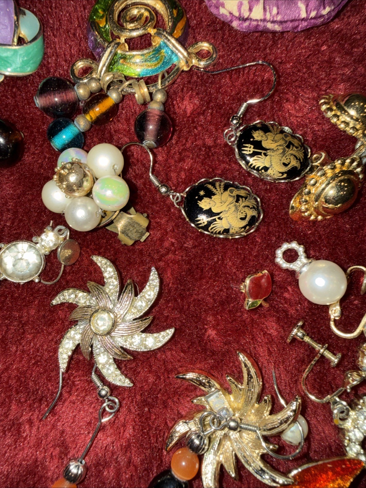 Broken / Mixed Small Lot Jewelry for Crafts Repurpose