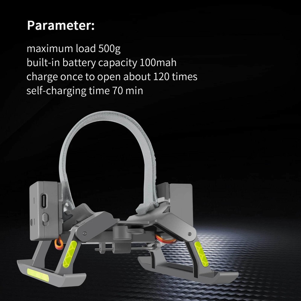 For DJI Mavic 4 Pro Air Dropper Thrower 500g Payload Remote Release Magic Strap