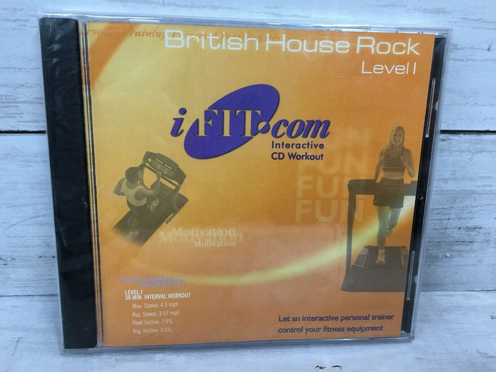 I fit Com British House Rock Level 1 Computer CD Workout