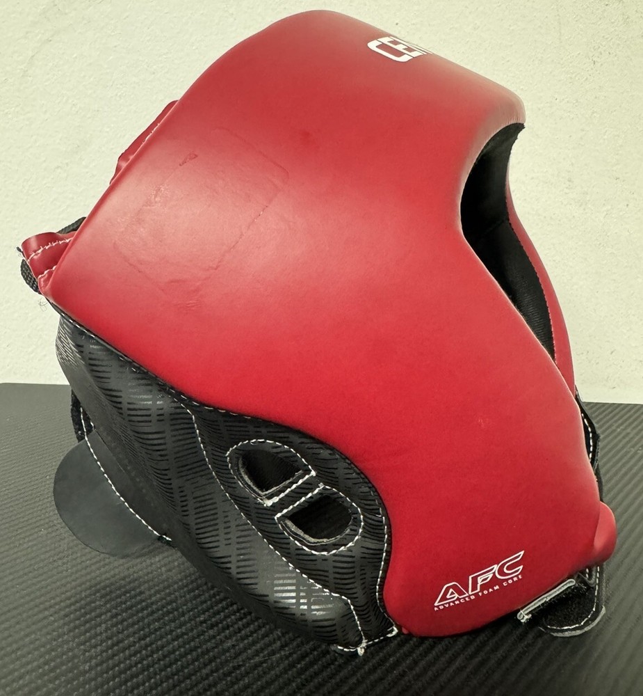 Century Brave Open-Faced Headgear Advanced Foam Core, Small/Medium - Red