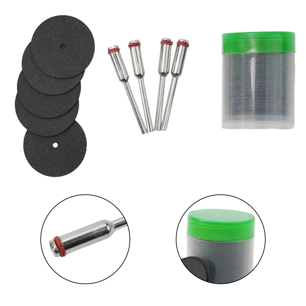 Grinding Wheel Cutting Disc 40pcs/set Black+Silver For Grinding/cutting