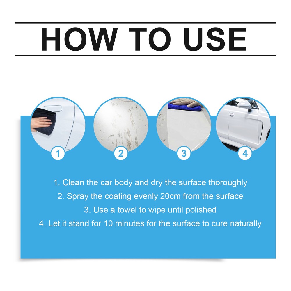 Vehicle Surface Protection Spray - Advanced Multi-Function Coating Formula 🚗