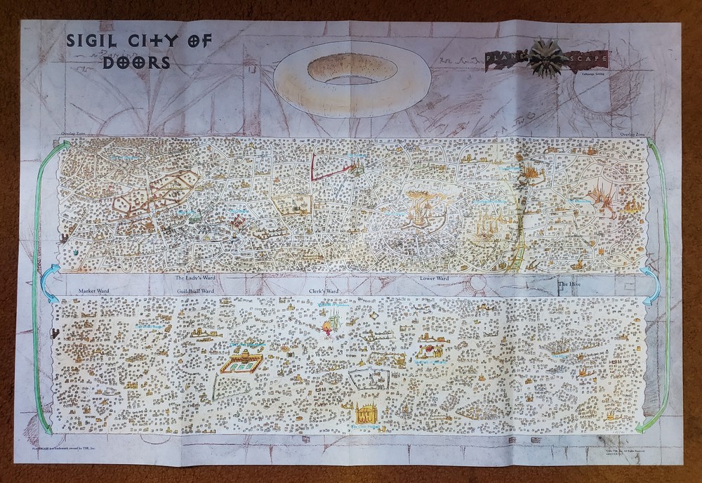 AD&D 2nd Edition Plane Scape Campaign Setting