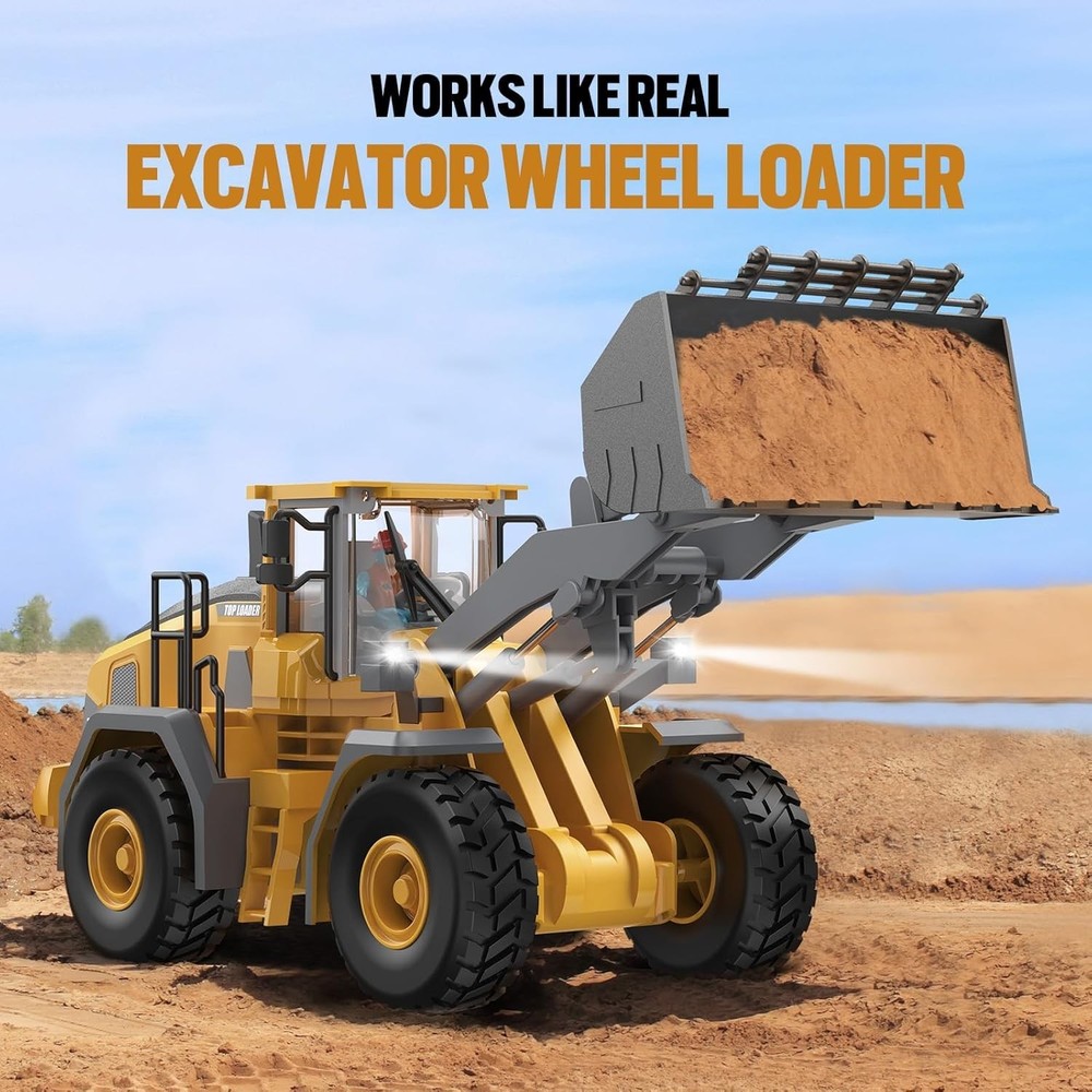 360 Rotation Remote Control Construction Truck