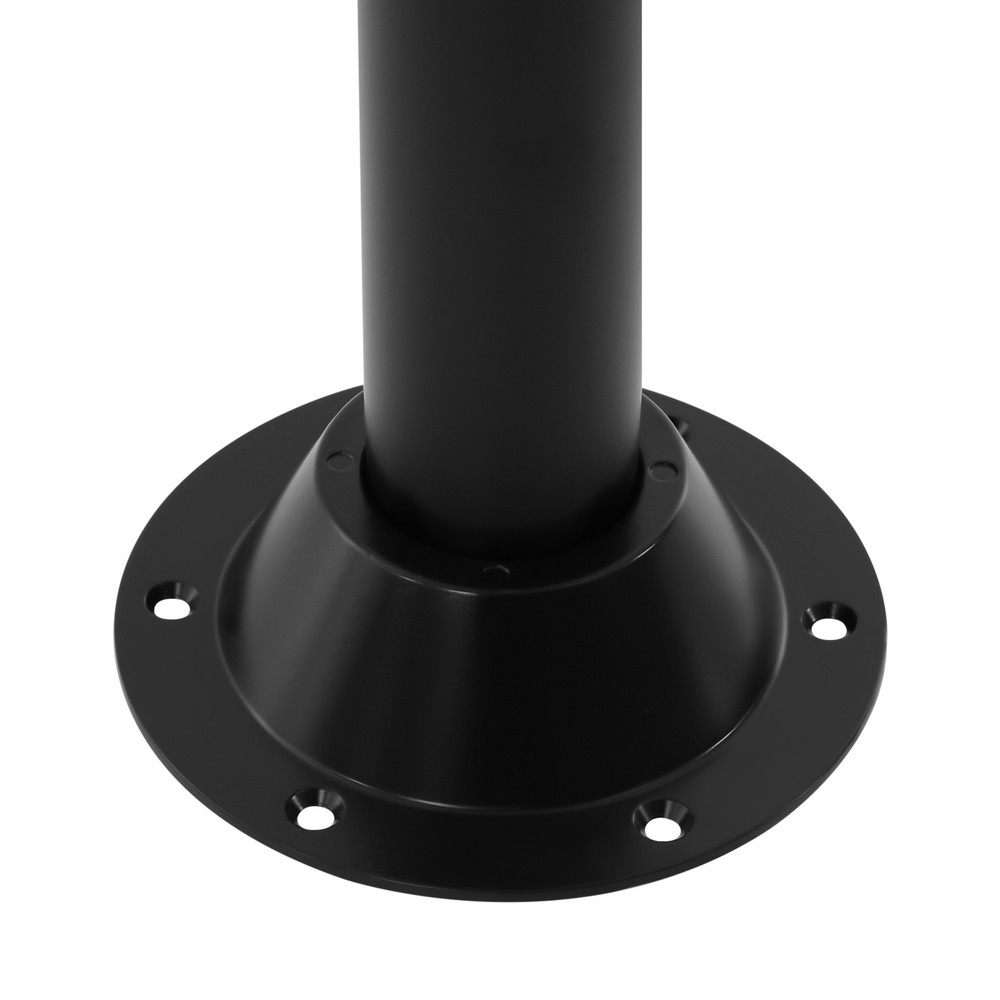 2-Pack Compact RV Table Legs with Pre-drilled Bases for Easy Assembly