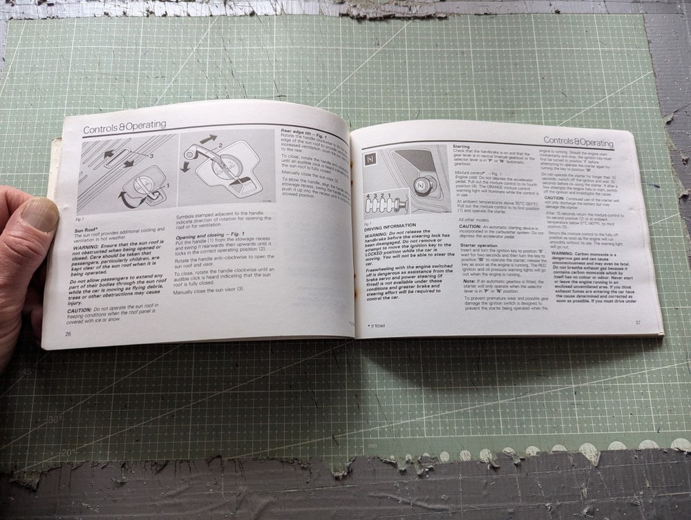 1988 Austin Rover Maestro Owners Handbook