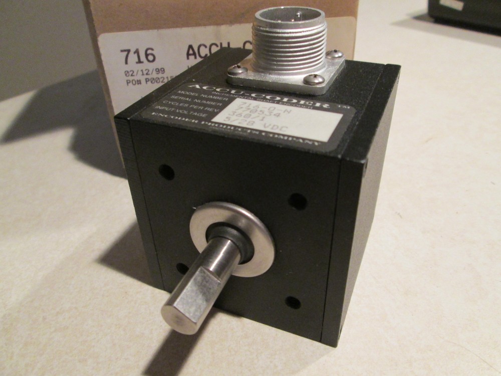 ACCU-CODER 716-0-N CYCLES PER REV 360/1 (NEW)