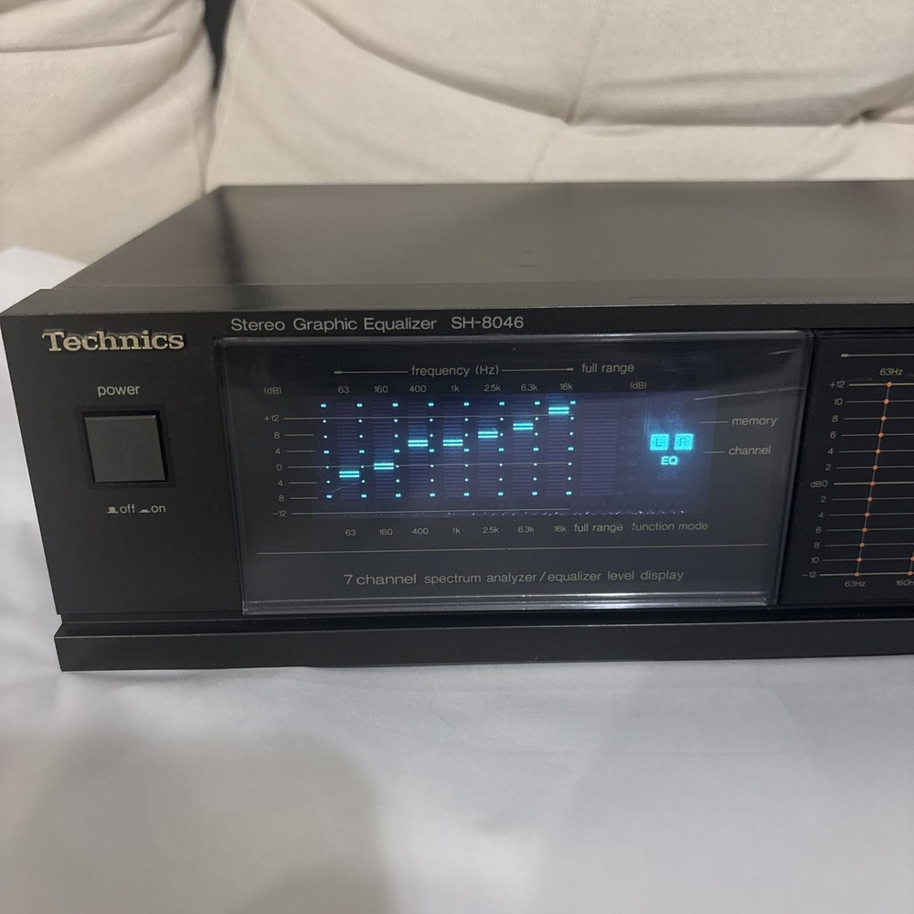 TECHNICS SH-8046 EQUALIZER Made In Japan.