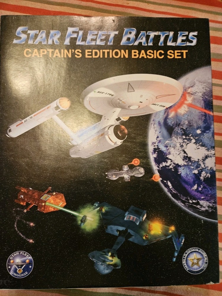 Star Fleet Battles:captains Edition Basic Set