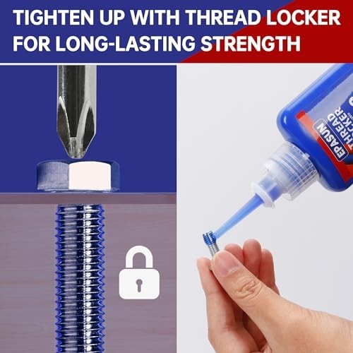 ThreadLocker 242 and 271, Thread Lock Medium and High Strength Lock Tight & Seal