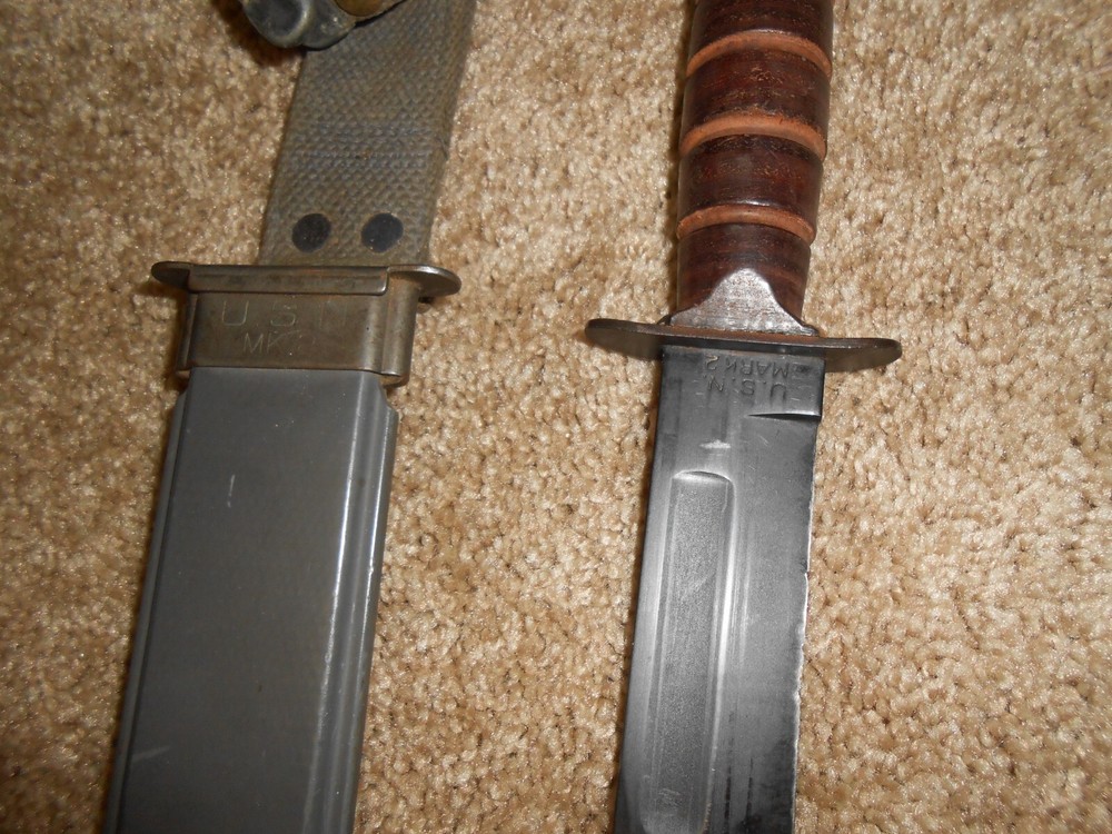 WW2 CAMILLUS MK 2 FIGHTING KNIFE U.S.N. , Nice & Clean
