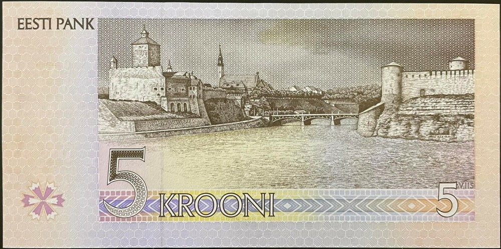 Estonia 5 Krooni 1994 UNC