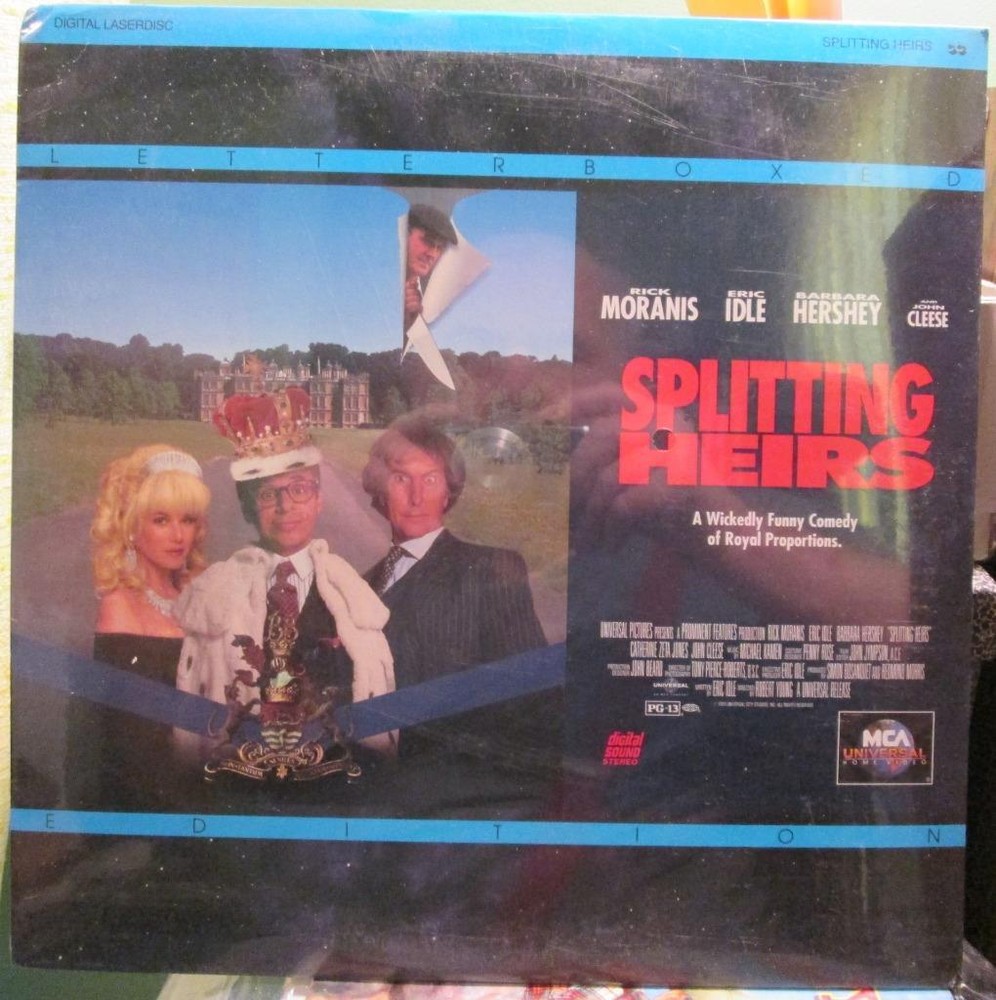 Splitting Heirs: Extended Play Letterboxed Edition (Laser Disc)