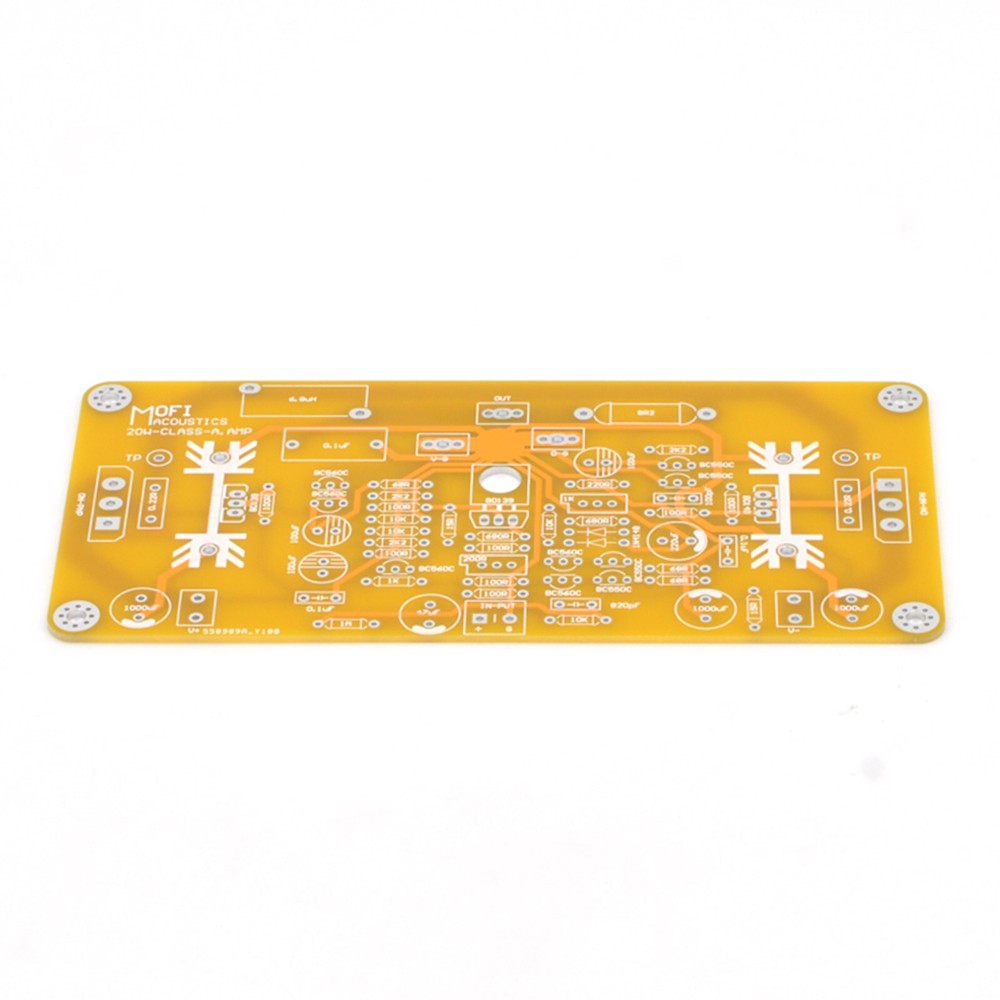 1pair 20W Class A Power Amplifier PCB Board