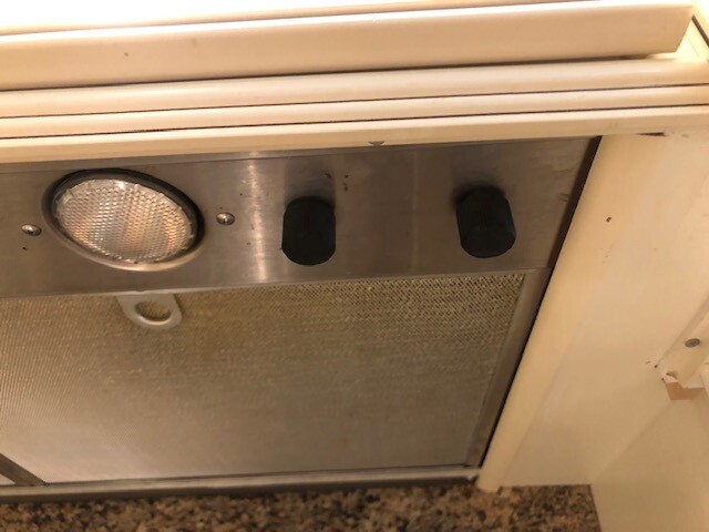 Range Hood Replacement Knobs
