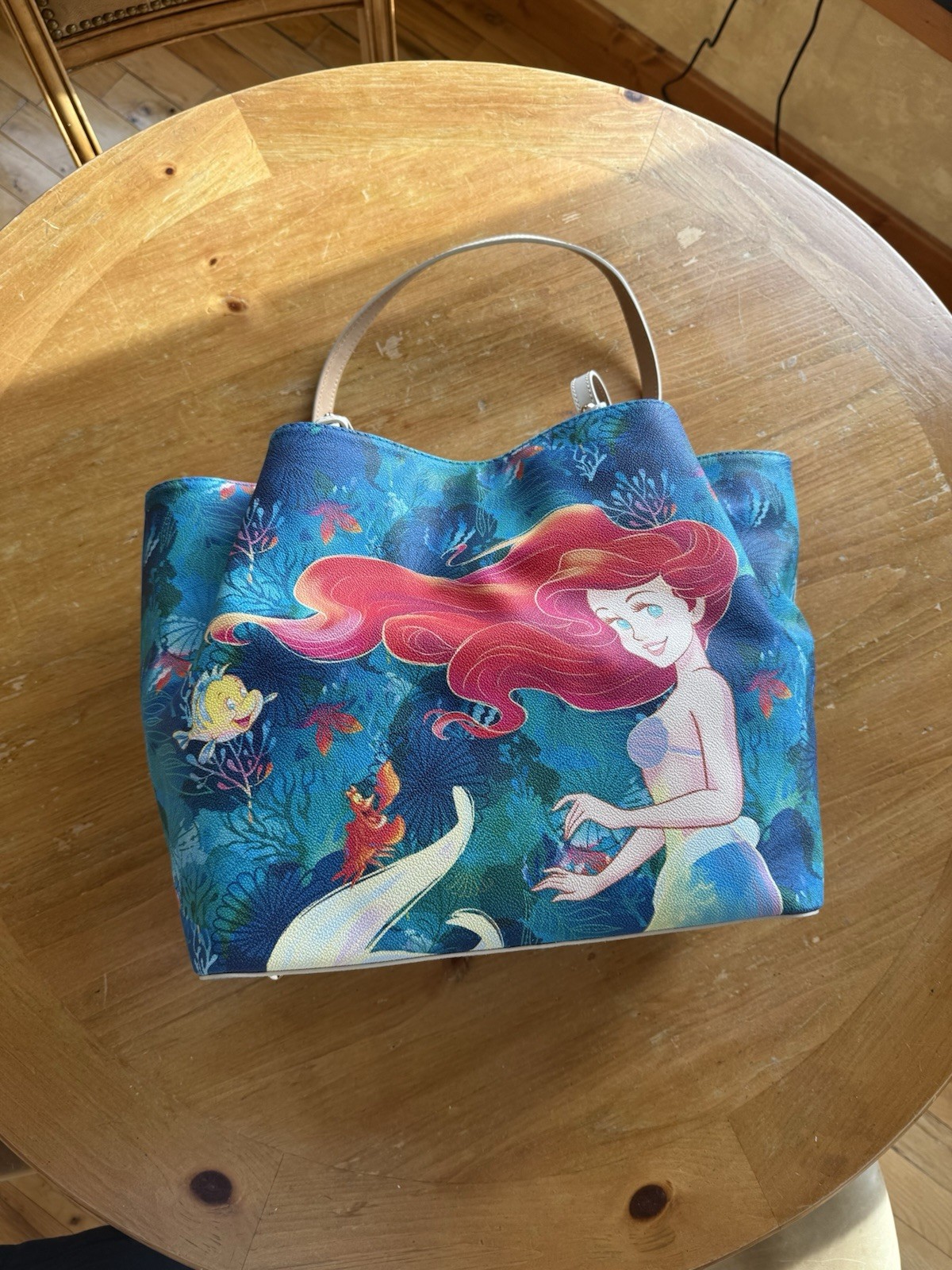 Disney Dooney & Bourke Little Mermaid Ariel Purse Tote Bag