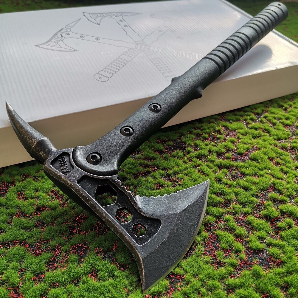 Outdoor tactical multifunctional camping tactical rescue fire fighting sharp axe