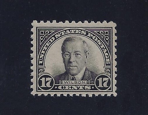 623 - Bold Reverse Offset Image Error / EFO "Woodrow Wilson" Mint VVLH