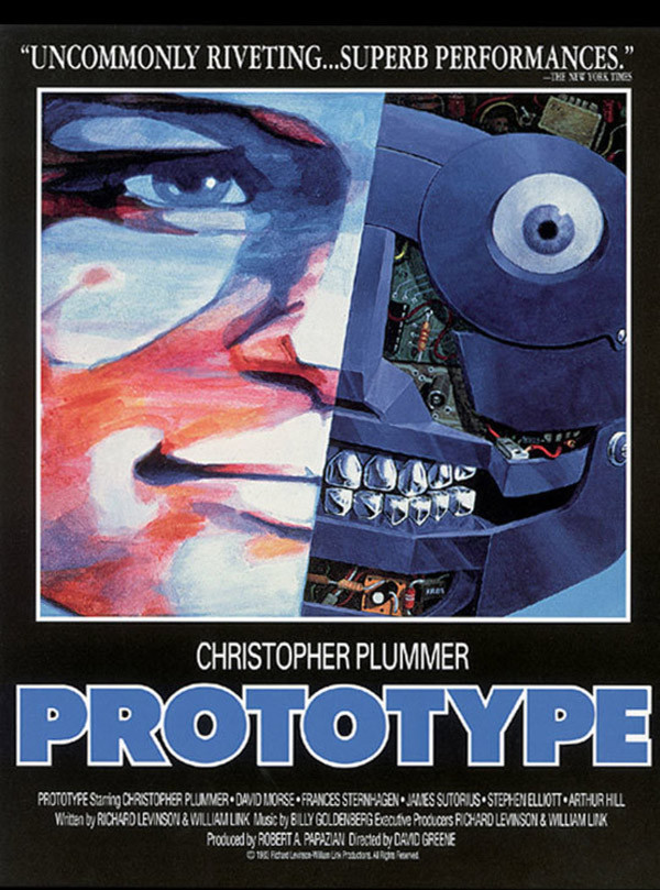 PROTOTYPE / Richard Levinson 1983 TV Movie Script Screenplay SciFi Android Human