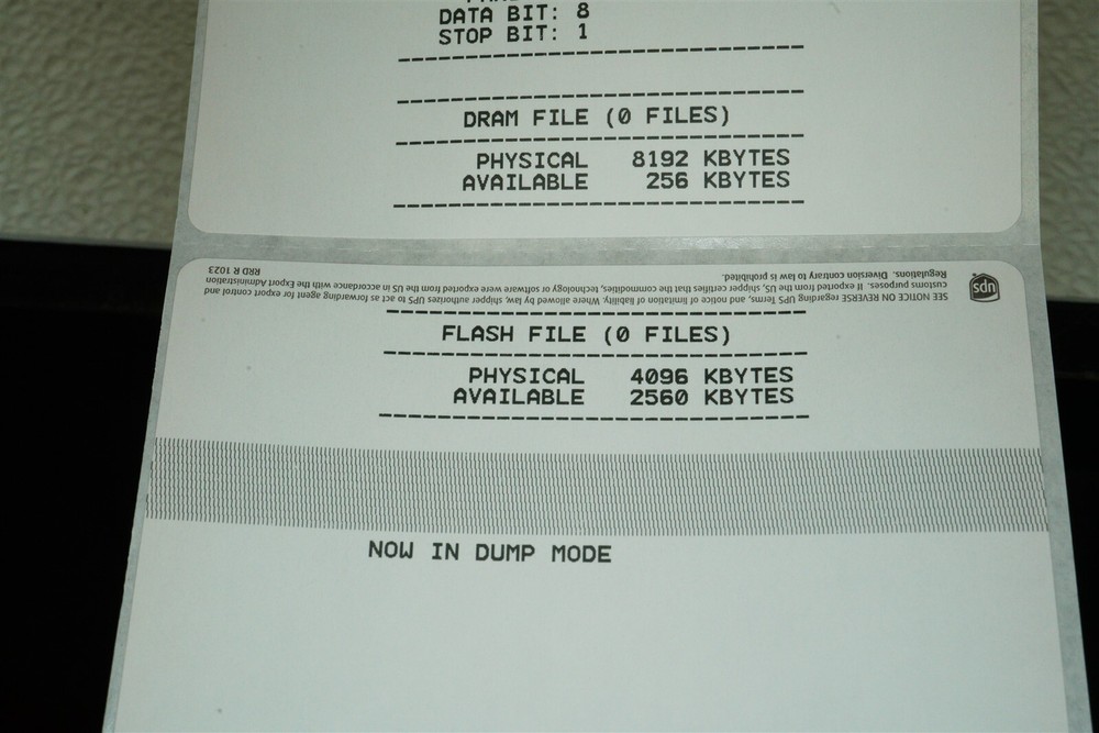 Wasp WPL305E Barcode Label Printer With Power Adapter