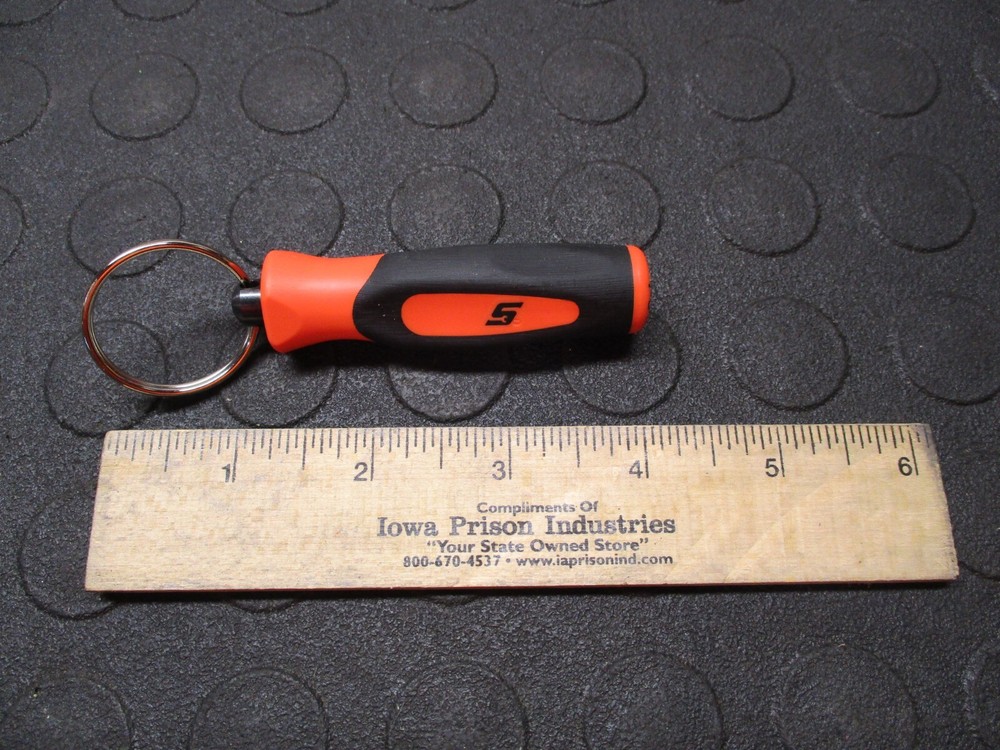 Snap On Tools Custom Miniature Screwdriver Handle Key Chain