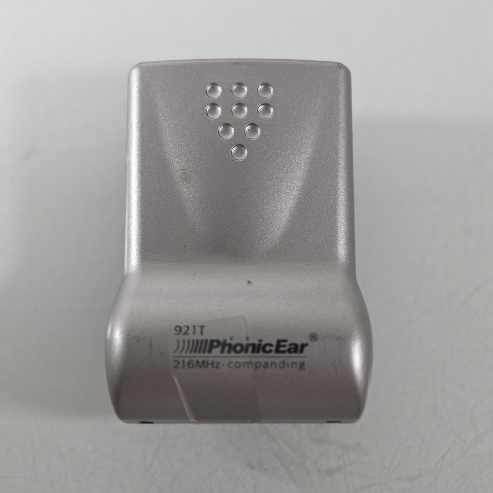 4 Bodyworn Transmitter 921T Radium 216MHz Phonic Ear UNTESTED - 1 DOESNT TURN ON