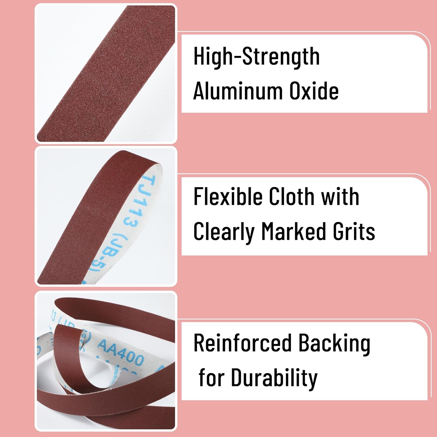 Emery Cloth Roll 1" x 26 Ft 150/240/320/400/600 Grit Abrasive Sandpaper Roll