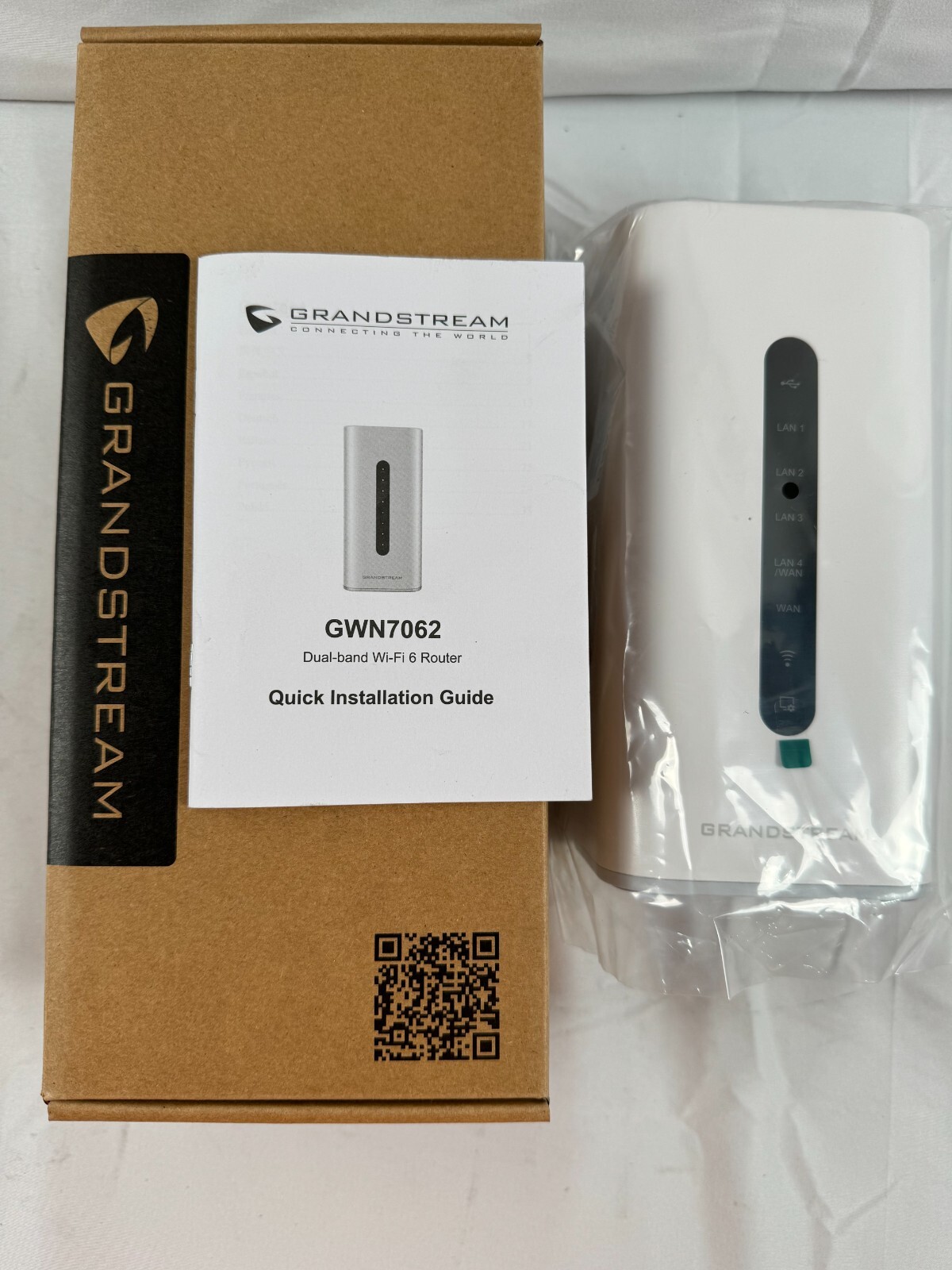 Grandstream GWN7062 - Wi-Fi 6 Dual-Band Router-Brand New