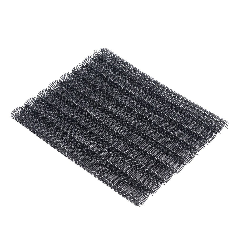 100x Double Loop Wire Binding Spines 9/16Inch 34Loop 3:1Pitch 120Sheet Capacity❀