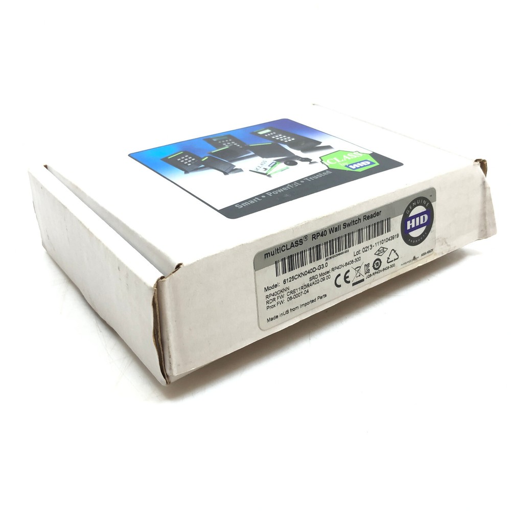 HID 6125CKN0400 MultiClass RP40 Wall Switch Reader