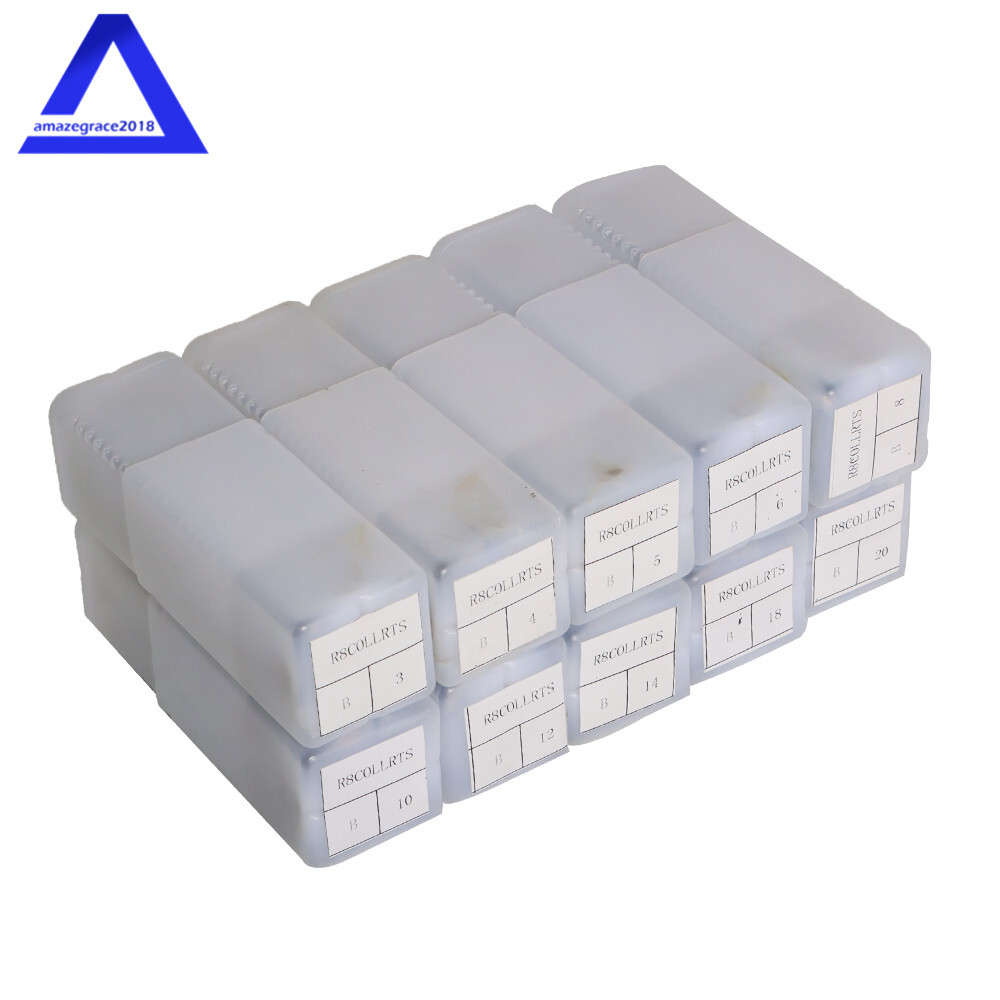 Collet Set For Bridgeport High Precision 29 R8/23 R8/13 R8/11 R8/10 R8/7 R8/6 R8