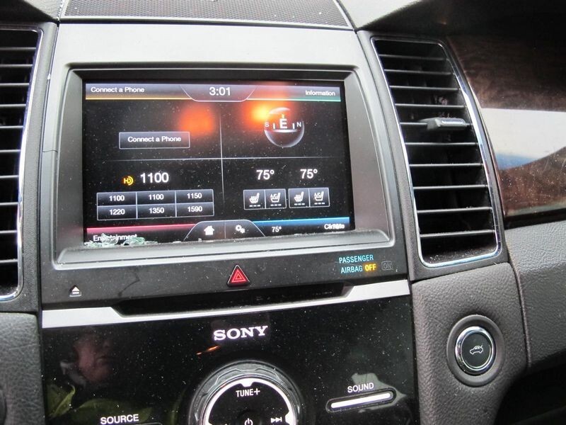 2013 Ford Taurus Radio Reciever Control Panel OEM