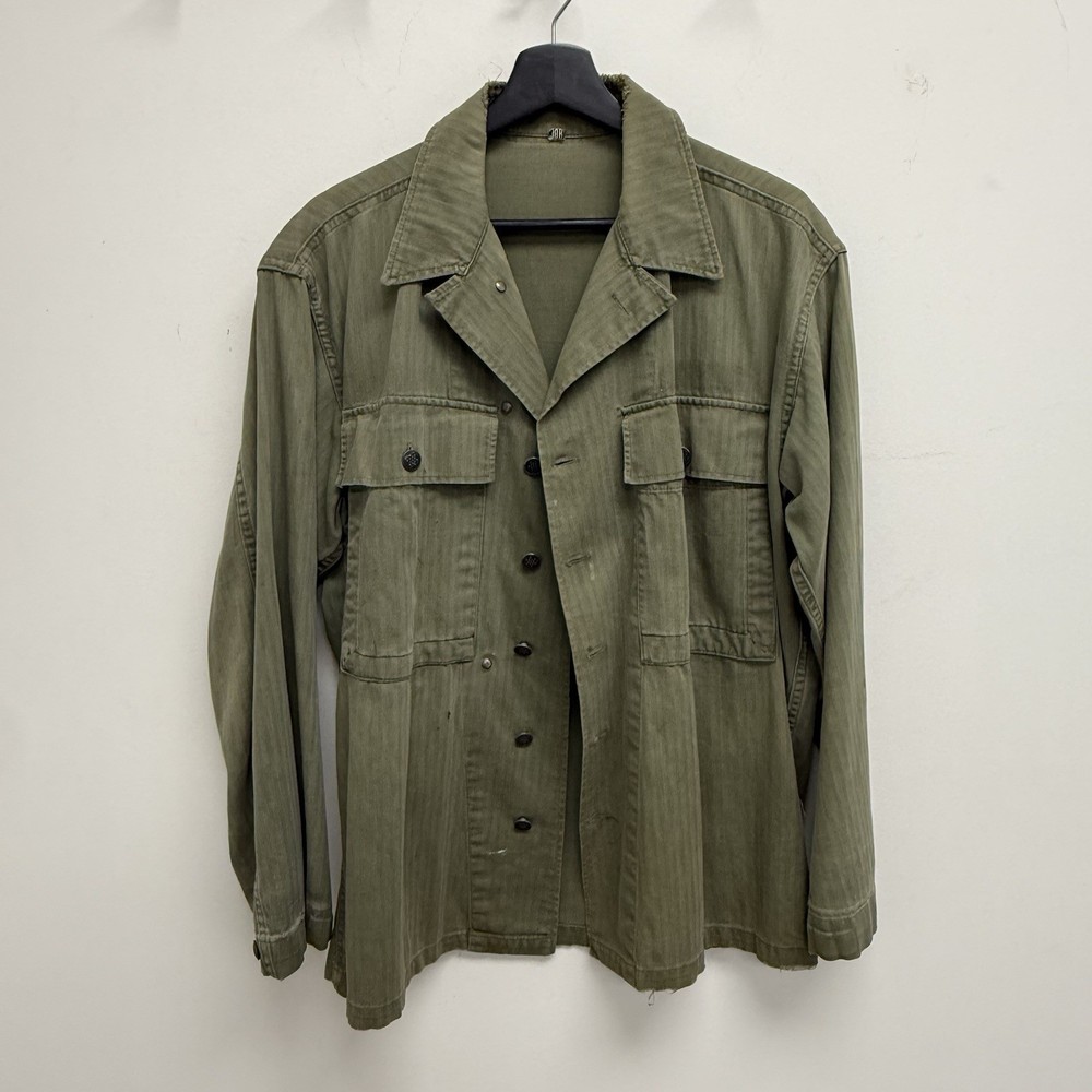 Original WWII US Army 2nd Pattern HBT Jacket