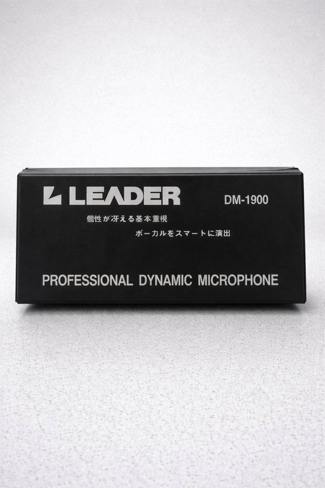 LEADER TM-1900 PRO DYNAMIC MICROPHONE