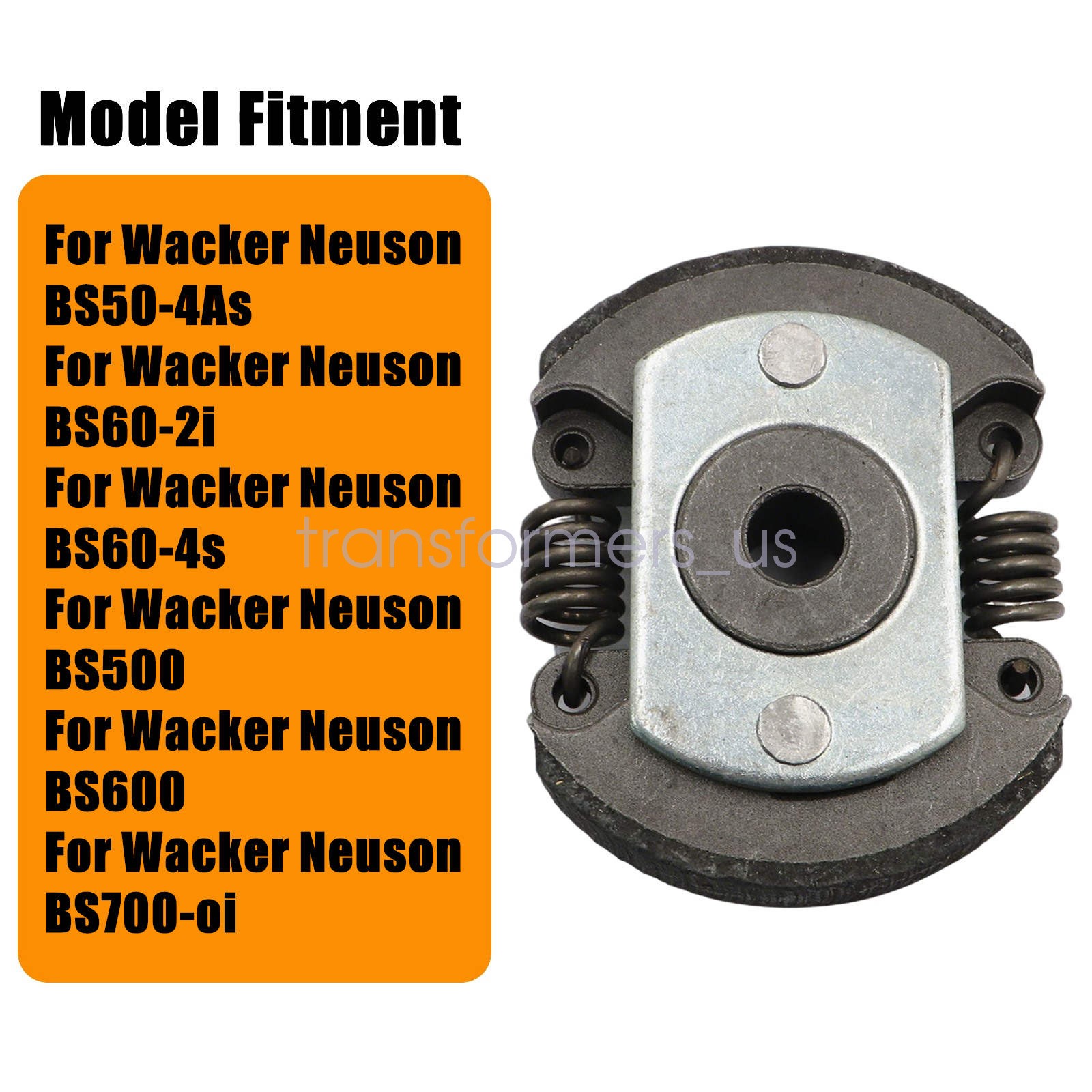Clutch Assy For Wacker Neuson BS50 BS60-2i BS60-4s BS500 BS600 BS700 # 0086430
