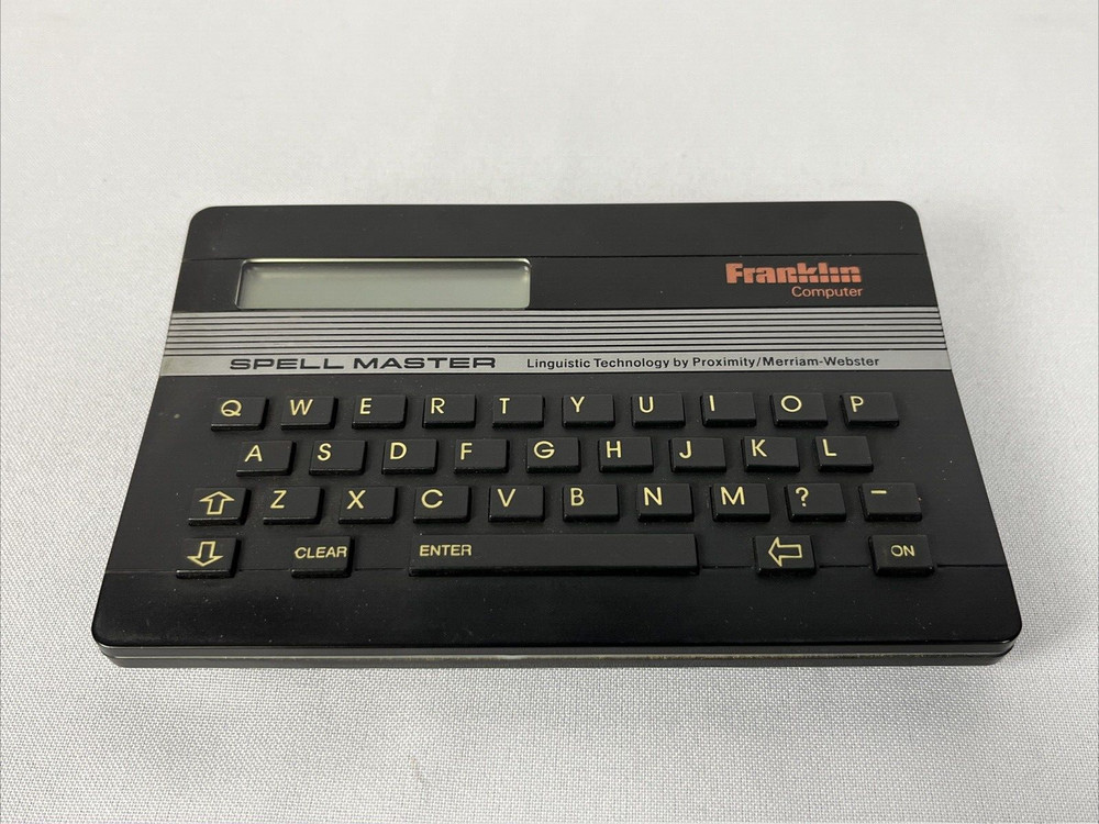Franklin Computer Spell Master Model SA-103 Electronic Speller - Tested & Works