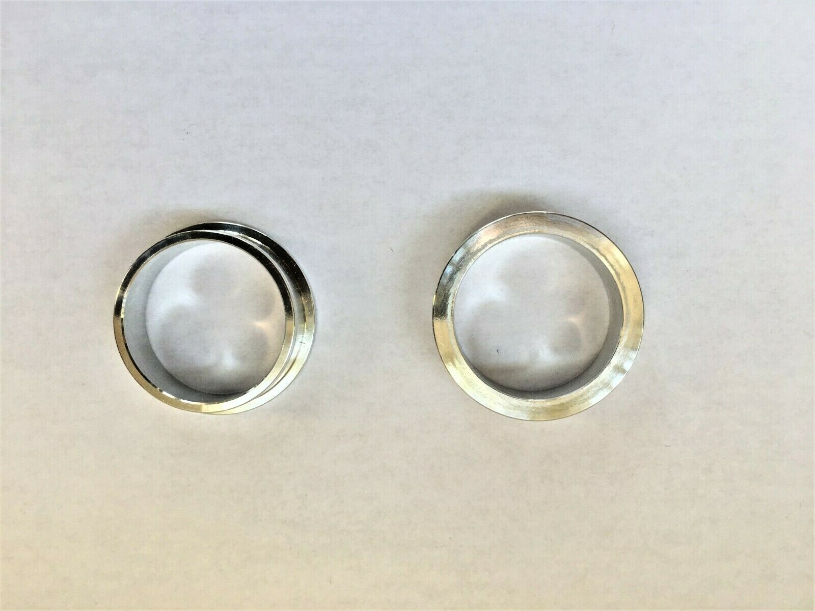 ONE PAIR of 1 1/8 inch to 1 inch Bicycle ISO Headset Reducers 7075-T6 Aluminum