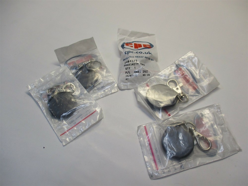 (B-PPG) Key Ring Proximity Tag For Access Control, Door Entry, & Alarm Systems