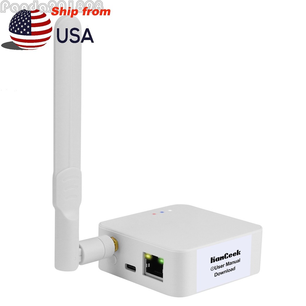 HamGeek HMG-01 Plus POE White Universal ZigBee Gateway ZigBee Coordinator #USA