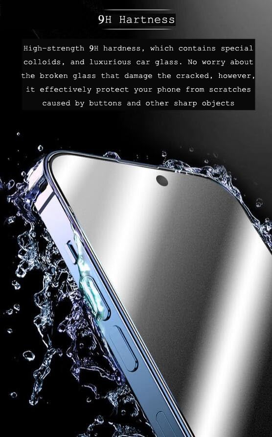 3 Pack Matte Tempered Glass for iPhone Air Matte Screen iPhone Air - 6.5”