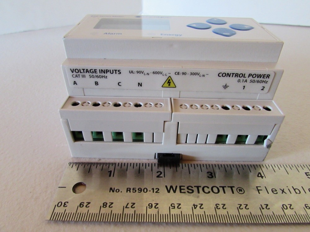 VERIS Enernoc DIN Rail Mount Compact Power Meter E50C2A-E5 E50 Series Made in US