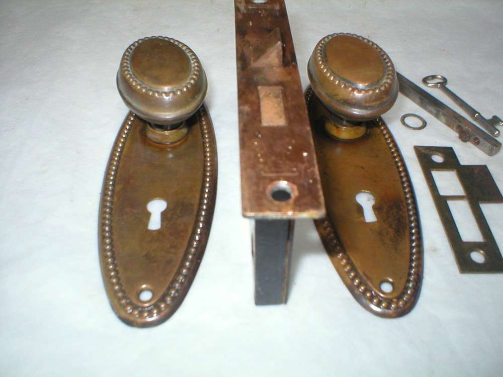 Antique Victorian Era Door Hardware