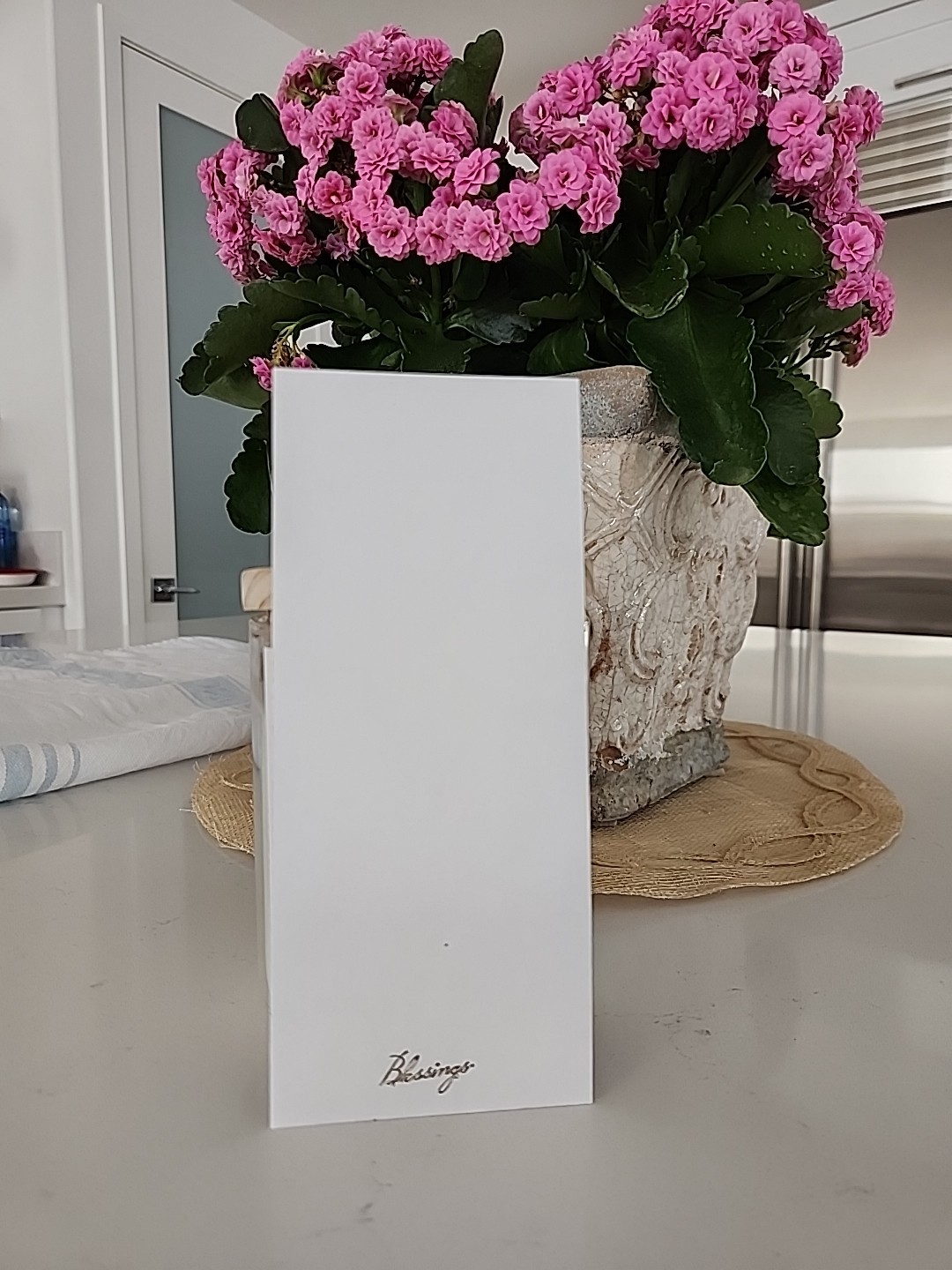 Hand Painted Bookmark Rose Buds 3" x 7" Watercolor Original Artist Print