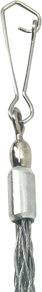 2pcs Eye Mesh Cable Grip Puller Galvanizing Cable Pulling Sock Grip Puller Rope