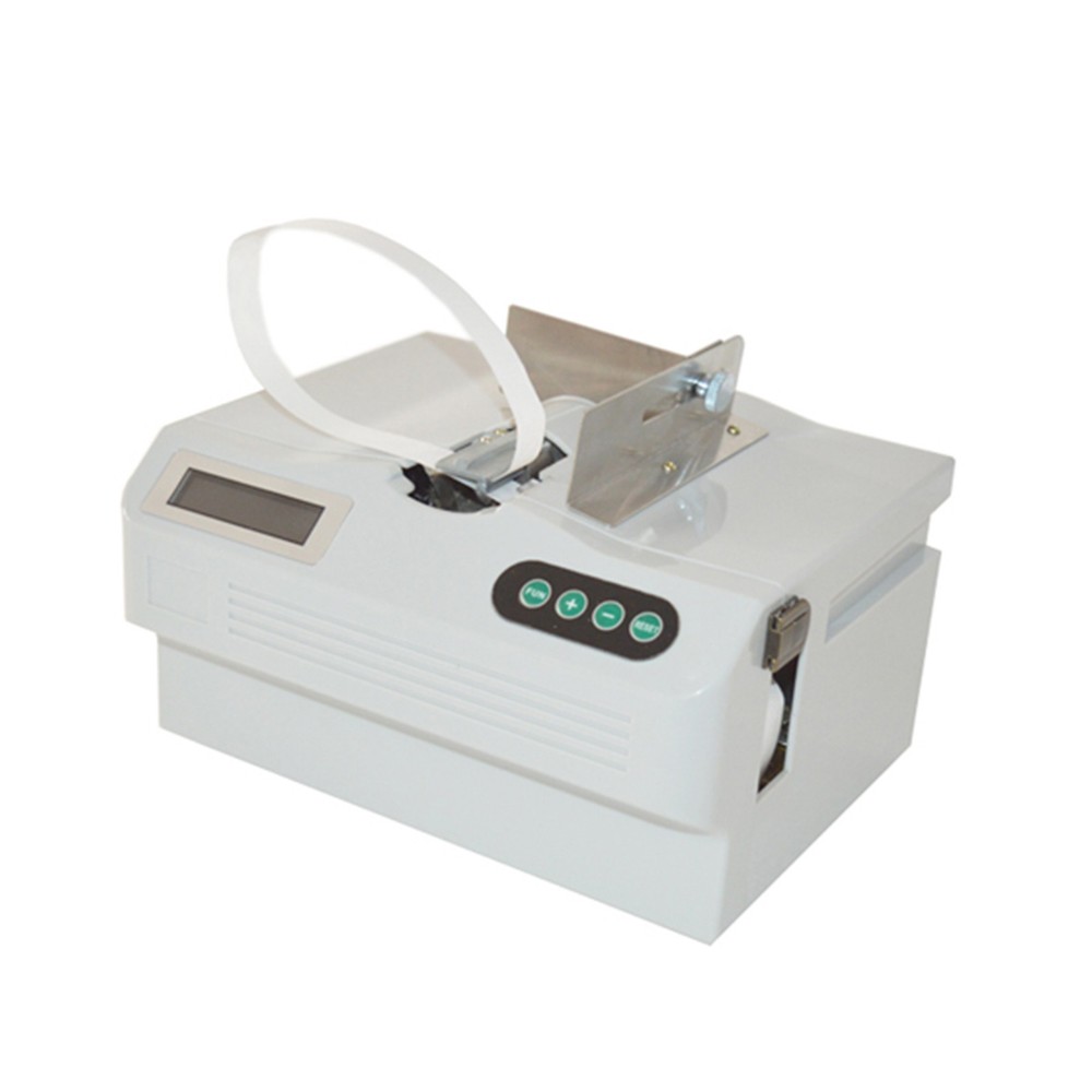Automatic Money Bundle Machine Banknote Strapping Binding Cross Baling Tool