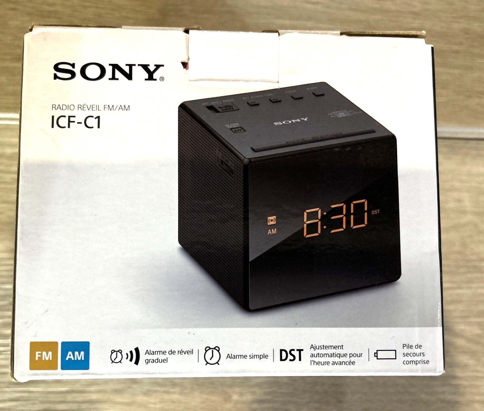 Sony ICF-C1 Alarm Clock Radio Priority Fast shipping Great Price!!!!