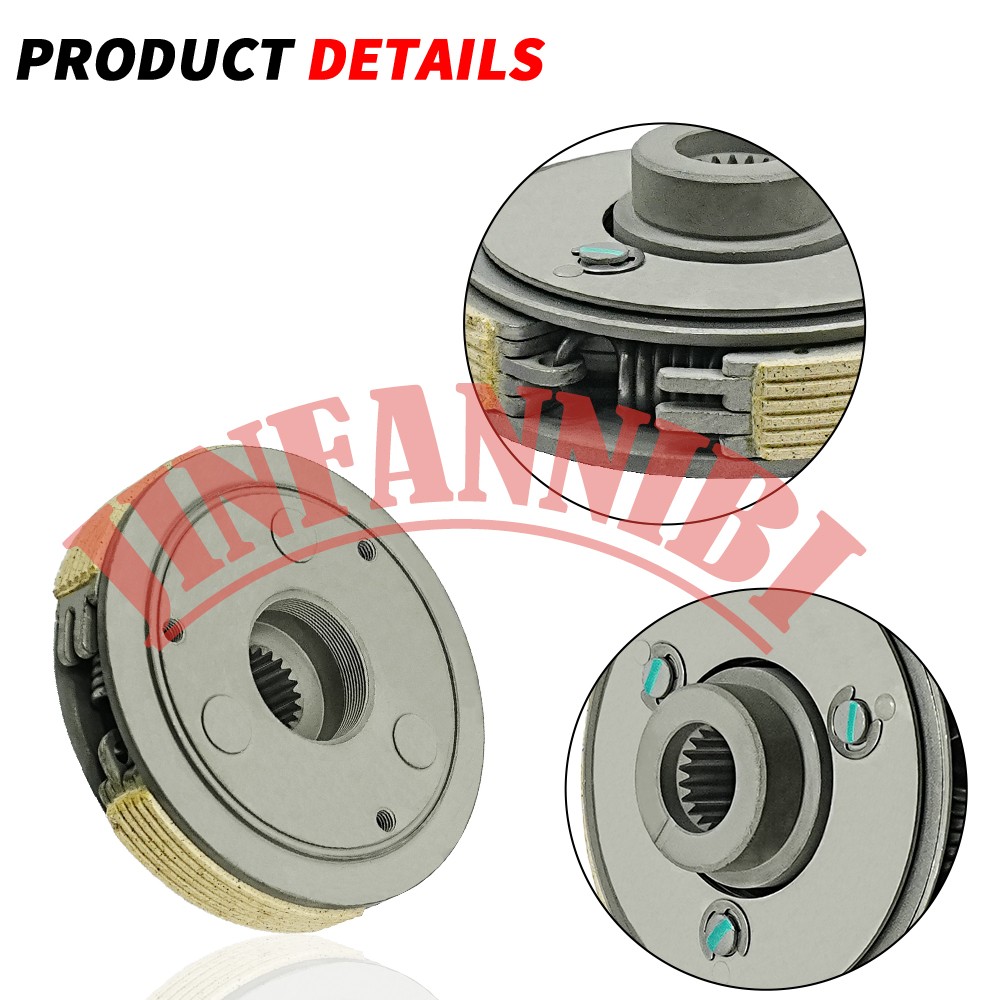 Wet Clutch Assembly Kit & Cover Gasket for Honda Sportrax 250 TRX250EX 2001-2008