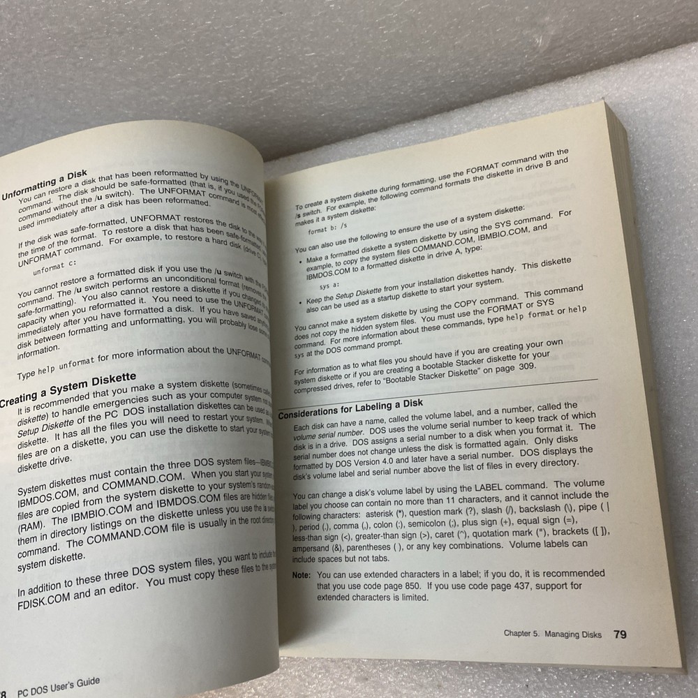 IBM PC DOS 7 User's Guide 1995 Edition