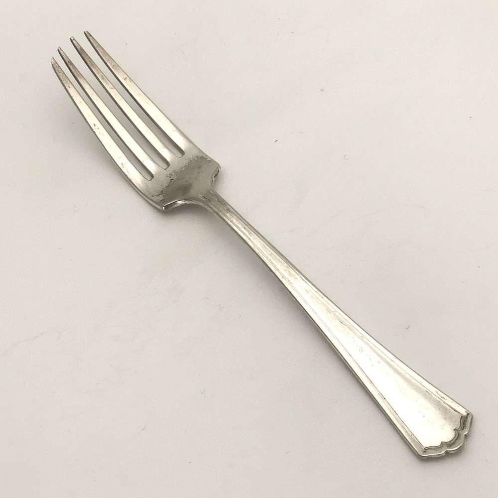 Wallace Hudson Silverplate Dinner Fork Flatware Silverware 7 1/2