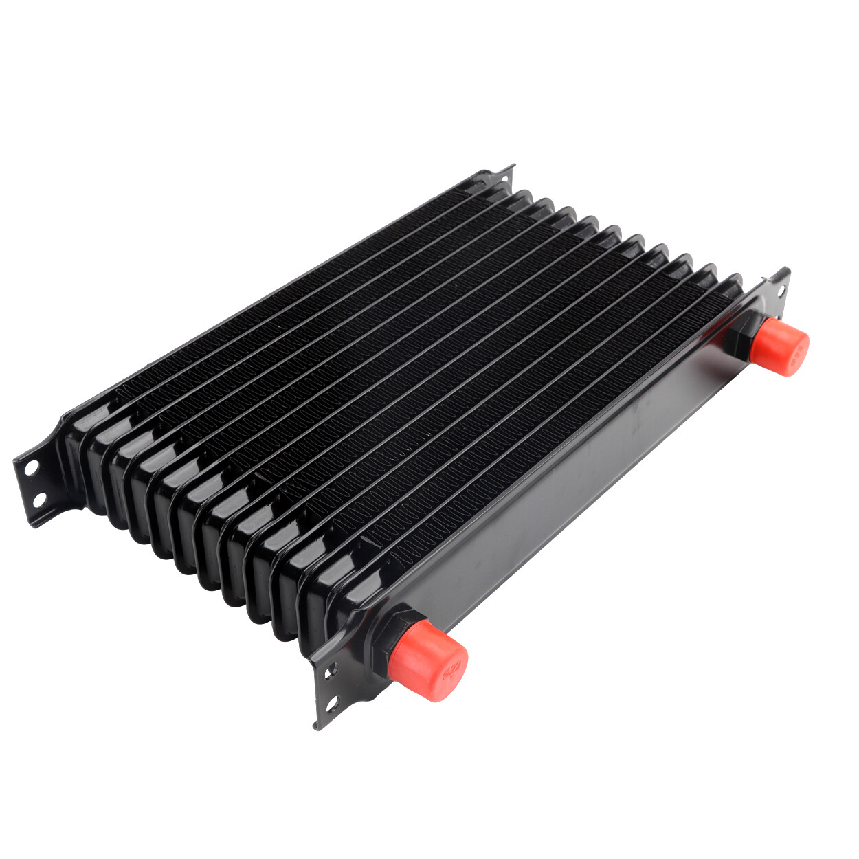 Universal Auto Engine Transmission Oil Cooler Radiator & Fitting 13 Rows AN10